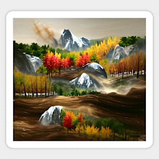 Autumn Hills Sticker